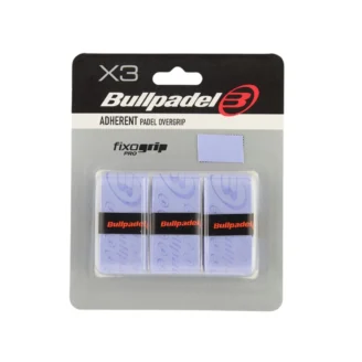 Pack 3 Bullpadel Adherent Lilac Plain Overgrips
