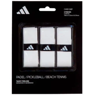Pack of 3 Perforated White Adidas Overgrips