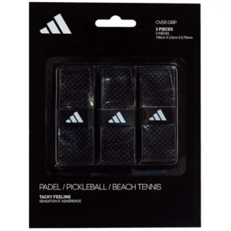 Pack of 3 Perforated Black Adidas Overgrips