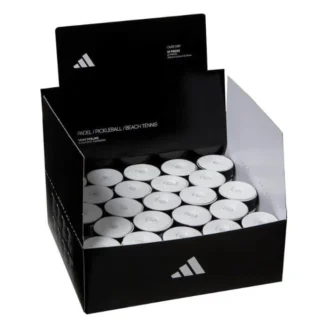 Box of 45 Perforated White Adidas Overgrips
