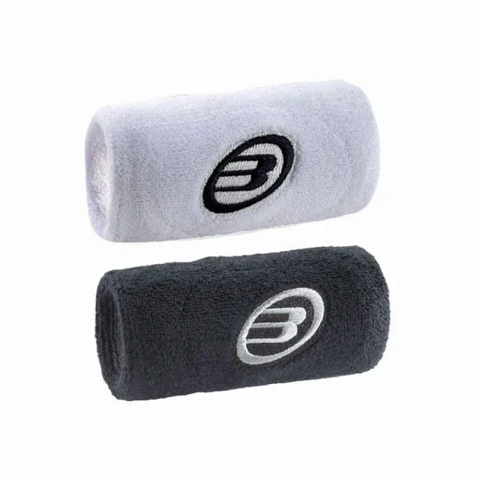 munequeras-bullpadel-largas-blanco-negro