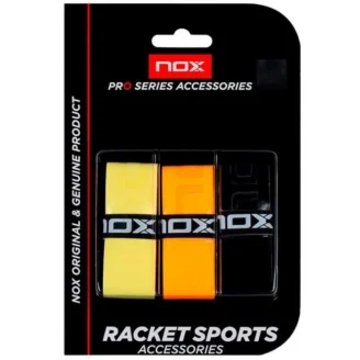 Blister Overgrips NOX Multicolor Plain – 3 units