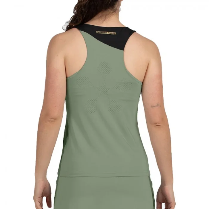 Camiseta-Bullpadel-Pirac-Kaki-2026-Espalda Camiseta-Bullpadel-Pirac-Kaki-2026-Espalda