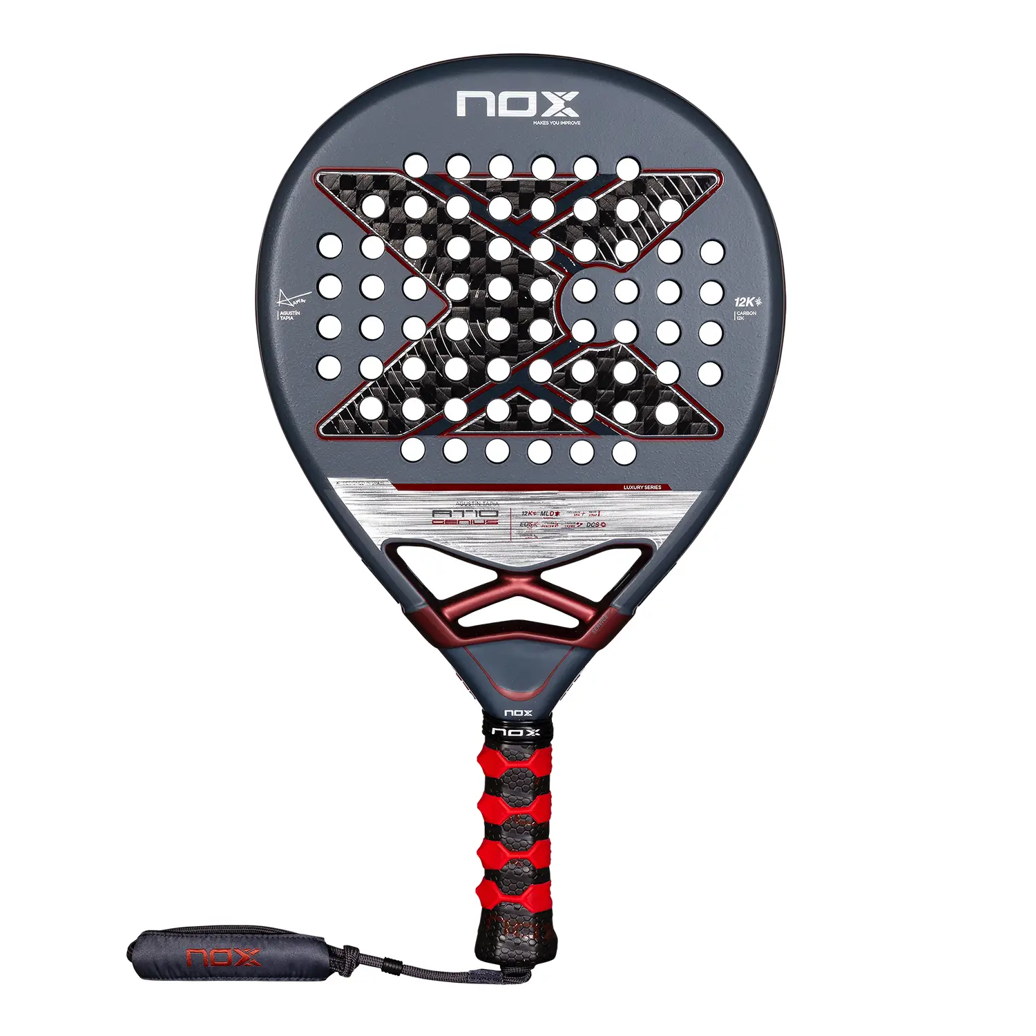 NOX padel racket AT10 Luxury Genius 12K 2025 - Image 1