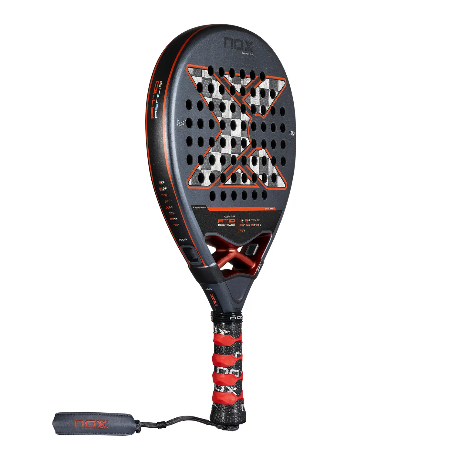 NOX padel racket AT10 Genius 18K Alum 2025 - Image 2