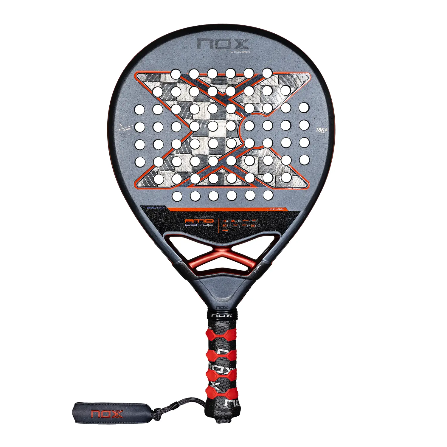 NOX padel racket AT10 Genius 18K Alum 2025 - Image 1