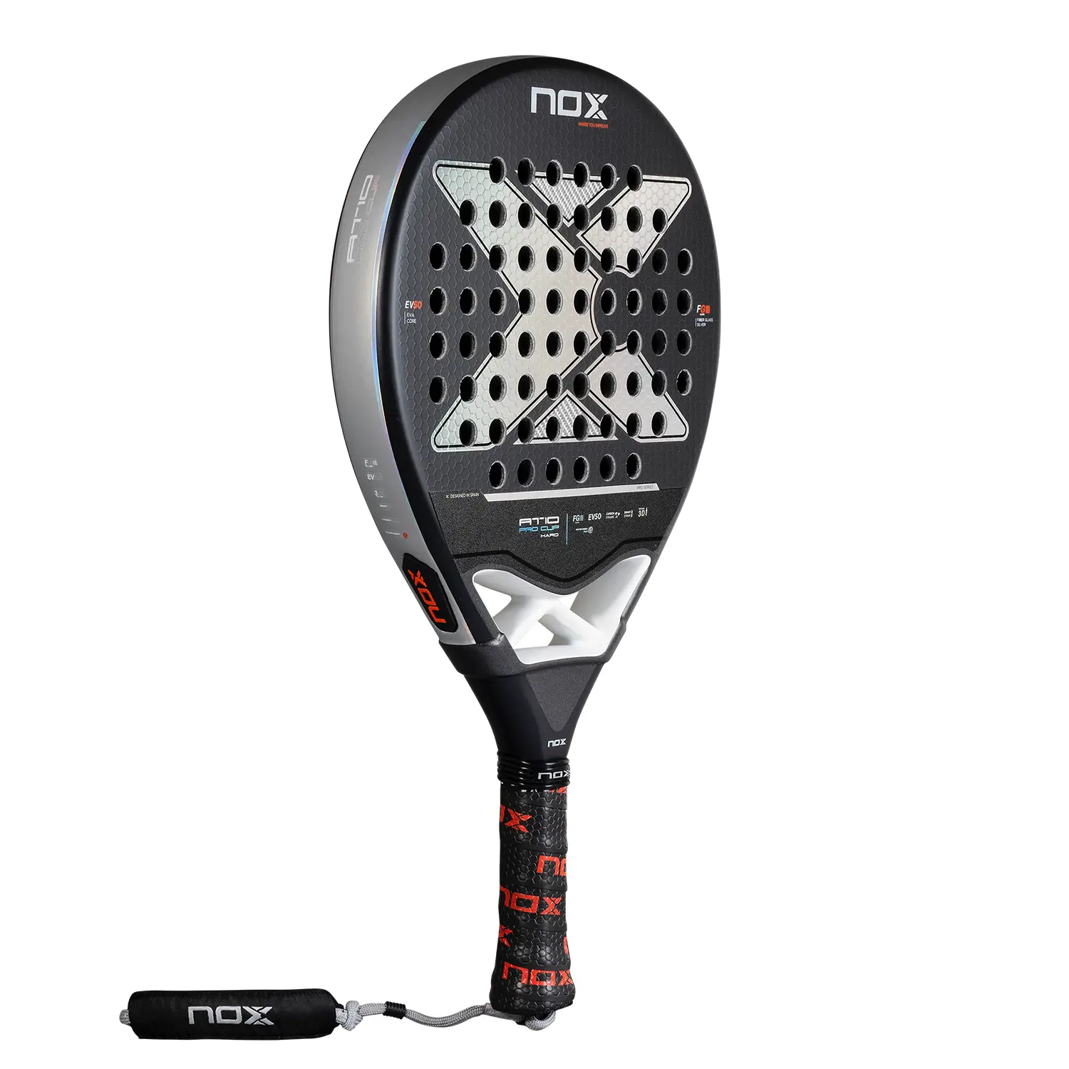 NOX padel racket AT10 Pro Cup Hard 2025 - Image 2