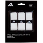 Pack of 3 Perforated White Adidas Overgrips