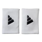 Adidas Blister Pack Of 2 White Wristbands