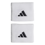 Adidas Blister Pack Of 2 Small Wristbands White