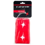 Starvie Pack of 2 Wristbands Red-White
