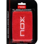 Nox Blister Pack Of 2 Red-White Wristbands