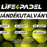 Life4Padel Ajándékutalvány